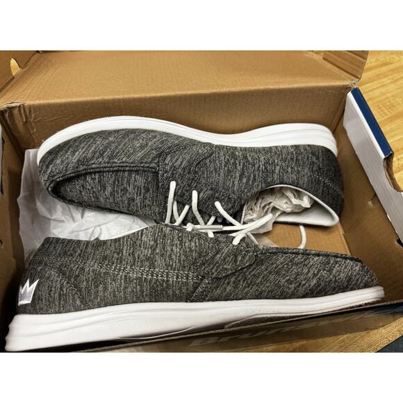 Women’s Bowling Shoes Size 9.5 NIB Brunswick Karma Grey - Picture 1 of 5
